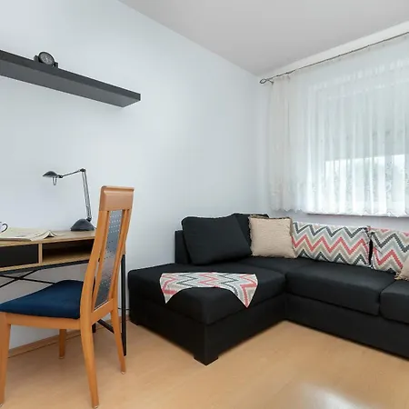 아파트 Przytulny Z Balkonem I Miejscem Do Pracy By Renters *